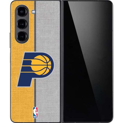 NBA Indiana Pacers Canvas Galaxy Z Fold5 5G Skin
